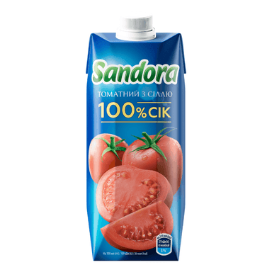 Сік Sandora томат 0,5